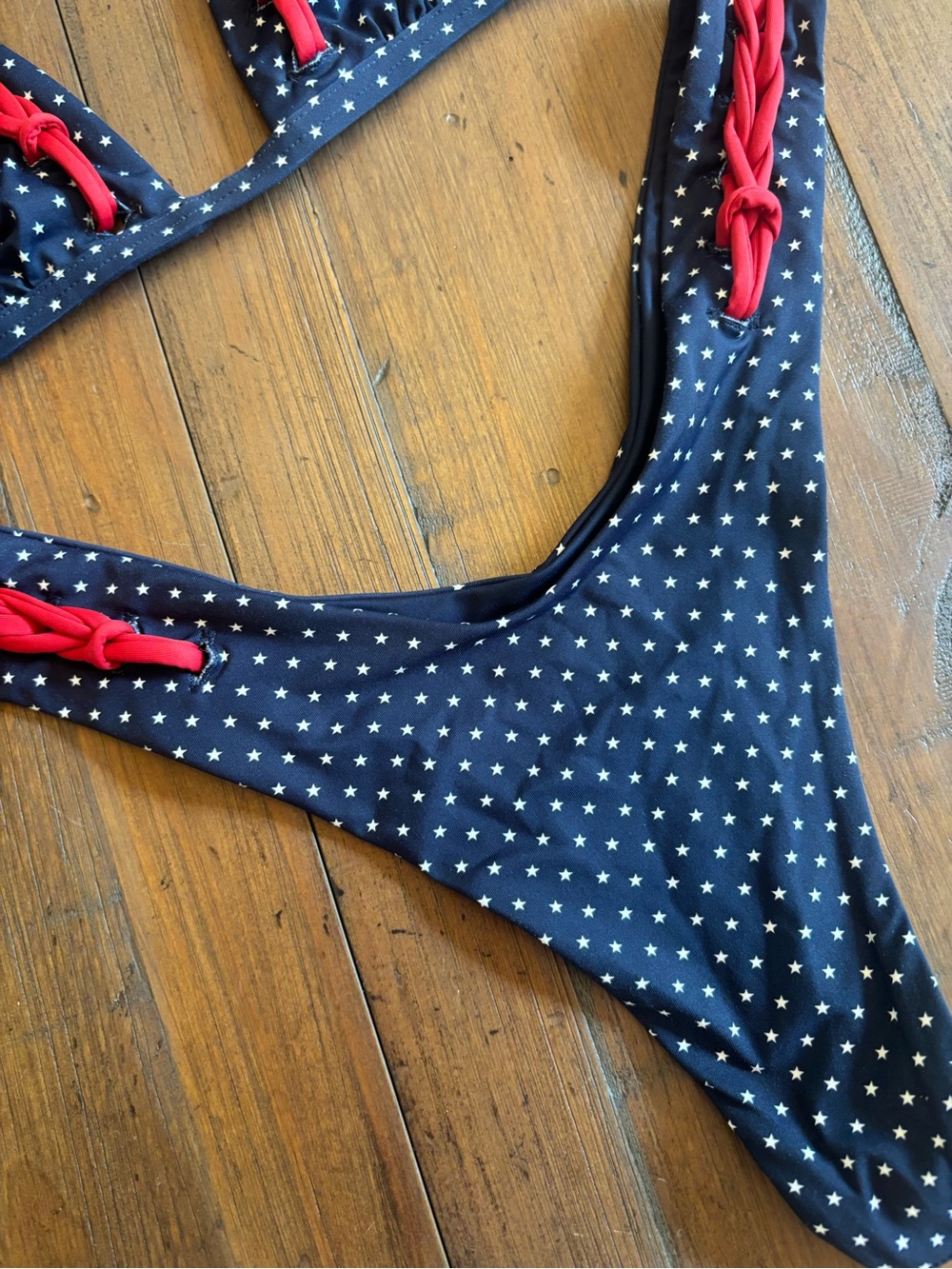 NWOT Frankie’s bikinis shooting stars bikini set - Picture 6 of 15